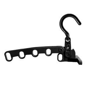 st-home 📢 พร้อมส่งมาก!!   ไม้แขวนผ้า ไม้แขวนเสื้อ 5 ช่อง ไม่แขวนจัดระเบียบ แบบประหยัดพื้นที่   H701