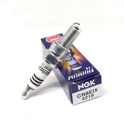 NGK Spark Plug IRIDIUM CR8EIX for CBR 150 R Raider R 150 CARB Sniper 150 MXi YZF R15 YZF R3 NK 400 Ninja 250 Barako 175 W 175 W 800 KLX 250 Maxsym 400i