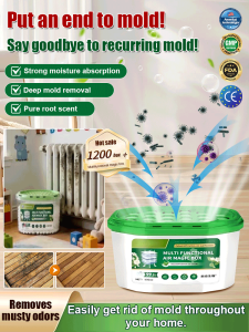 [Super Strong Mold Removal/Dust Absorption]  Mold Removal Box Long-lasting Air Freshening Dust Removal Box Dust Removal Moisture Absorption Box Moisture-proof Dehumidification Box