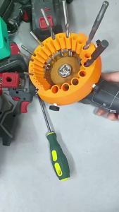 Kirilgu 2-13mm Drill Bit Sharpener Grinder Multi-specification Power Drill Bit Grinding Portable Drill Power Abrasive Tools For Grinding 7M5T2