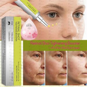 new Retinol Shot Tightening Booster For Firm Skin Eye Cream Moisturizing Anti Aging Wrinkles Dark Circles Eye Bags Puffiness Care hot