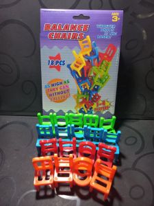 Trò Chơi Xếp Ghế Cân Bằng Bộ Rút Gỗ Thử Tài Khéo Léo Cho Bé Bộ Xếp Chồng Cao Ghế Nhựa Mini 01008