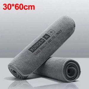 Microfiber Towel Double-sided Velvet Car Wash Wipe Super Absorbent High-end Premium Cleaning Polishing Drying Cloth Plush Thicken Wash Rag