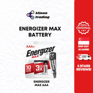 Energizer Max batteries AA and AAA LR6 LR03