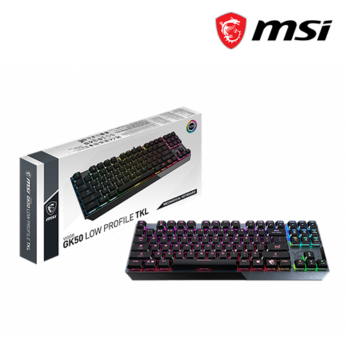 MSI VIGOR GK50 LOW PROFILE TKL Gaming Keyboard