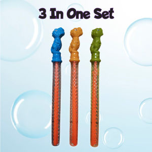 Bubble Stick Cute Dinosaur Style Bubble Wand Water Kid Toys Bubble Balloon Soap Outdoor Game 可爱型小恐龙泡泡棒 *READY STOCK*
