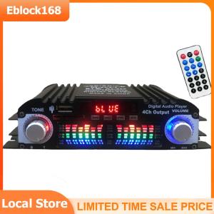 1600W Peak Power HiFi Sound Amplifier FM Radio USB Bluetooth-Compatible Reusable