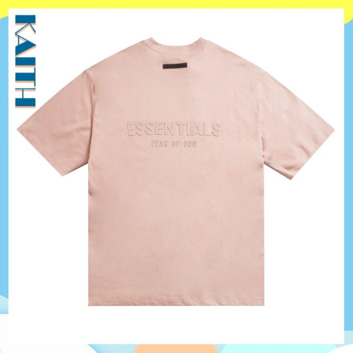 พร้อมส่ง ESSENTIALS เสื้อยืดแขนสั้น ผ้าฝ้าย พิมพ์ลายโลโก้ FOG สไตล์ฮิปฮ ...