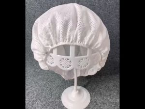 Kitchen Hair Net Mesh Cap Adjustable Chef Hat Restaurant Food Service Work Cap