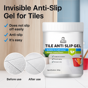 [Efficient Anti Slip] Tile Anti-Slip Gel Transparent Invisible Epoxy Paint Floor Paint Anti-Slip Tile Coating For Kitchen Bathroom
