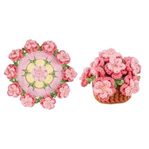 Thanh lịch dệt tay Coaster xây dựng cho đồ uống nóng đế lót chén đan trang trí nội thất