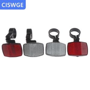 [COD] CISWGE 1 chiếc đèn phản quang gắn tay lái xe đạp đèn phản quang cảnh báo phía trước phía sau xe đạp