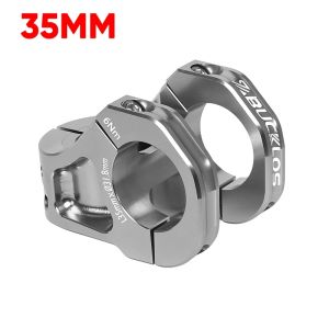 BUCKLOS MTB Bike Stem 35mm Bicycle Handlebar Stem CNC Aluminum Alloy Mountain Bike Handlebar Bike Parts