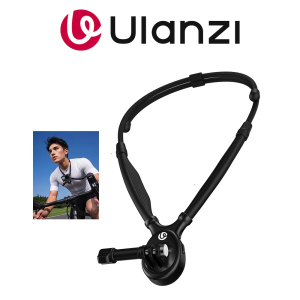 Ulanzi ZJ09 Flexible Neck Holder Chest Strap Mount for GoPro Insta360 DJI Action Camera