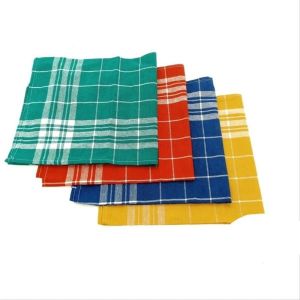 Kain Serbet Lap Tangan Warna isi 12 Pcs - Serbet Dapur Warna Jumbo 1 Lusin Tebal 50 x 50 cm