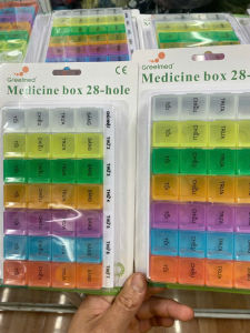 Hộp đựng thuốc tuần chia thuốc Sáng Trưa Chiều Tối Greetmed - Nhiều màu sắc chính hãng TPHCM