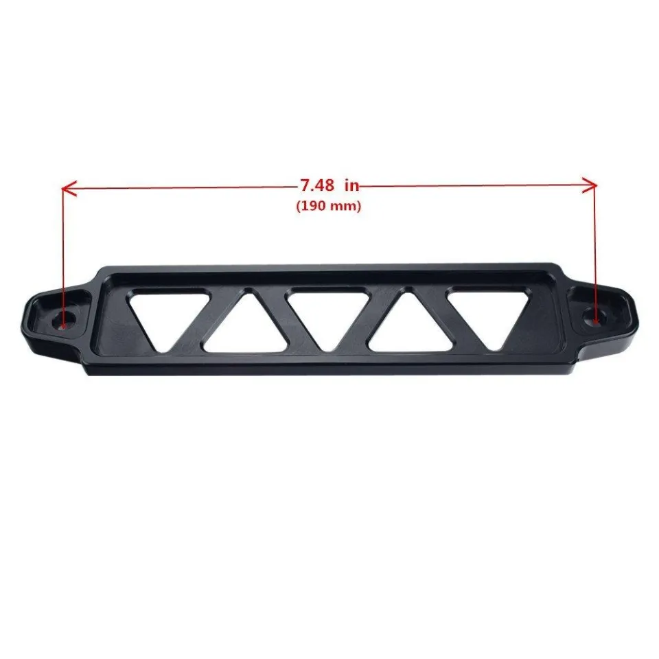 thumbnail image 2 of SICKSPEED JDM Red Billet Aluminum Battery Tie Down – For Honda Civic, Acura RSX, EP3, DC5 Si 2 of 3