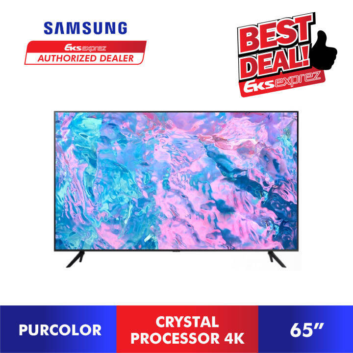 Samsung CU7000 Crystal UHD 4K Smart TV (65") UA65CU7000KXXM | Lazada