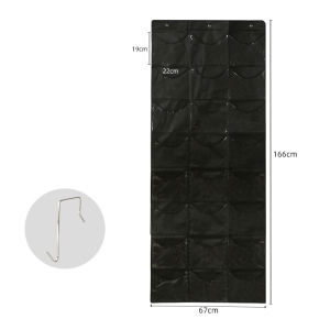 24 Grids Baseball Cap Display Rack Door Back Wall Baseball Hat Rack Oxford Cloth