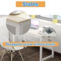 ۩☈ 【In Stock】140 CM Home Computer Table Simple Nodern Bedroom Student Desk Steel Wood Double Desk. 