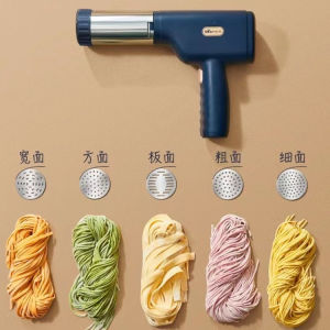 [Bear]Electric Noodle Pressing Machine Multifunctional Wireless Handheld Noodle Machine Small Intelligent Italian Noodle Cutting Machine five molds