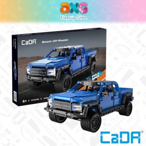 CaDA Smash Off Road Pull back Vehicles Brick DIY 1:18 Scale Vehicles Set C52029W