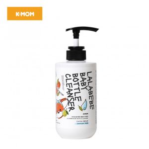 Nước rửa bình và đồ dùng cho bé thuần chay Lalabebe K-mom Hàn Quốc BabyUS