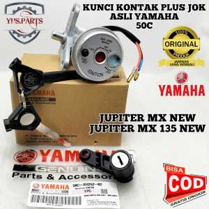 ASLI ORIGINAL KUNCI KONTAK PLUS JOK YAMAHA YGP 50C DIJAMIN PRESISI JUPITER MX 135 NEW STOP KONTAK