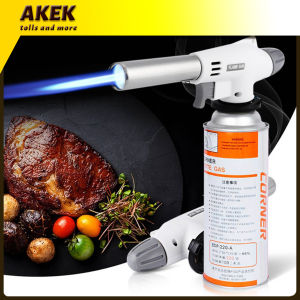 Butane Gas Torch Flame Gun Auto Ignition Blow Jet Burner Lighter Welding Burning Iron Heating BBQ