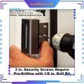 【Upgrade Your Style】 Aluminum Alloy Hinge Door Reinforcement Lock Security Door Reinforcement Lock (including. 