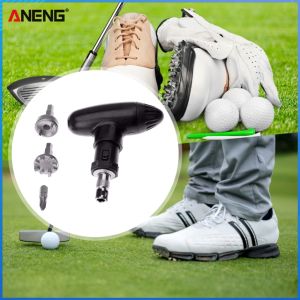 【ANENG】 Golf Shoes Cleat Wrench Remover Adjustable Golf Shoes Spike Wrench Multifunction Golf Cleat Tool