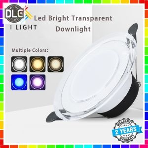 Led Pin Light Dimming 3 Color Downlight For Ceiling Purple Blue Warm White ​Light Down Light Lamp