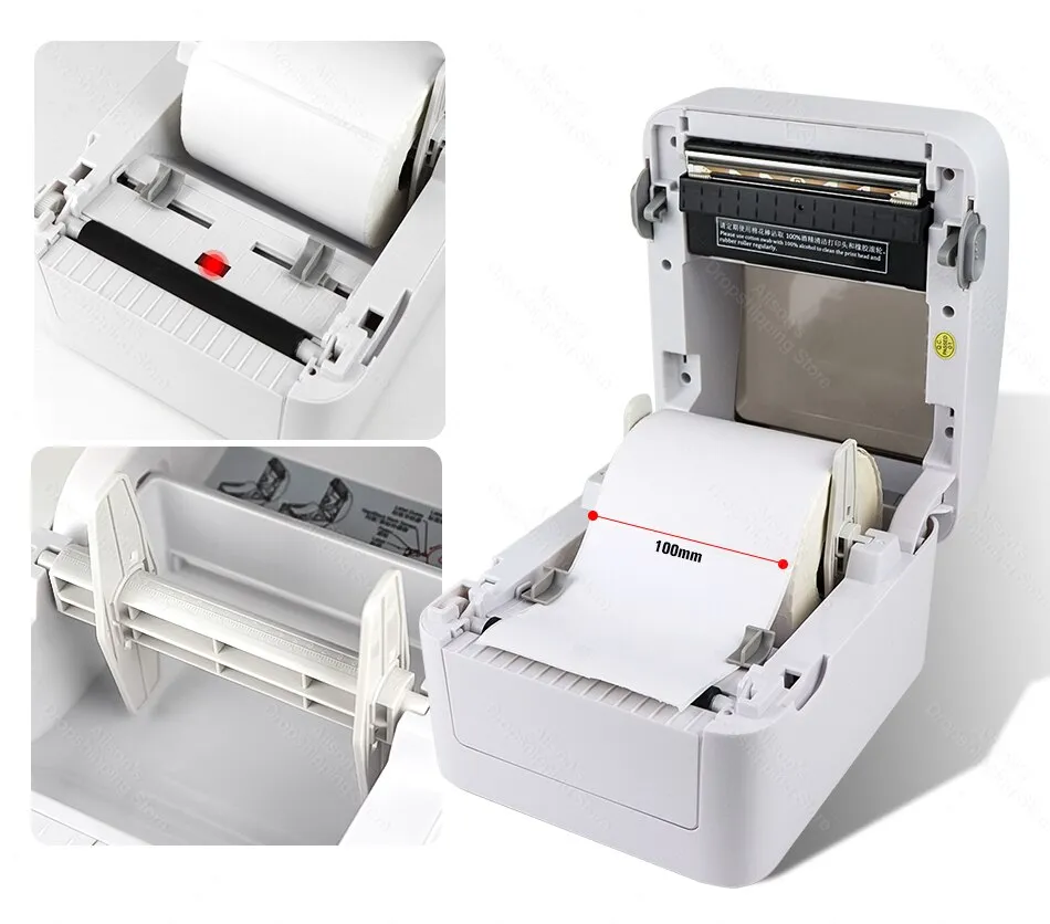 Xprinter XP-420B Thermal printer BLUETOOTH + USB Label Printer WIFI USB  shipping label thermal printer