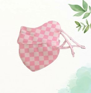 Khẩu trang chống tia UV khẩu trang vải caro cao cấp chống nắng che gò má UPF50+ thời trang - Green Pharma