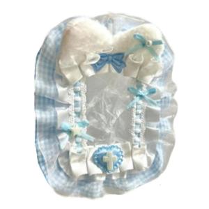 Bows photocard chủ đáng yêu bìa túi lưu trữ ren photocard trường hợp ngọt ngào ảnh tay áo tín dụng bảo vệ