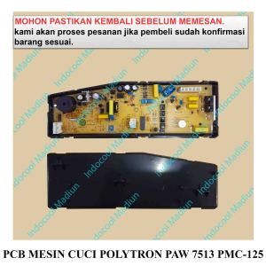 PANEL / MODUL MESIN CUCI POLYTRON TOUCHSCREEN / PCB MESIN CUCI POLYTRON PAW 7513 PMC-125