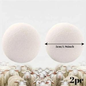 Wool drying ball reusable shortens drying time natural fabric softness reduces wrinkles laundry ball