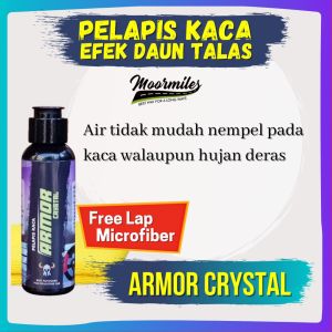 Armor Crystal | Pelapis Eksternal Kaca Efek Daun Talas by Moormiles