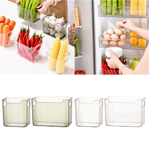 Refrigerator Side Door Storage Box Collection Accessory Household Supplies for Vegetable Spice Organization Supply