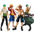 Anime One Piece Monkey D. Luffy Roronoa Zoro Portgaz D. Ace Articulado Shf Action Figure Change Face  Model Toys Gift. 