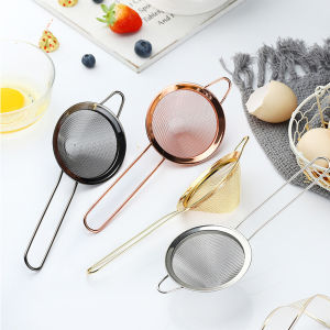 NCNC(okdeals01) Multifunction Fine Mesh Sifting Kitchen Baking Kitchen Gadget Oil Skimmer Colander Cocktail Filter Strainer