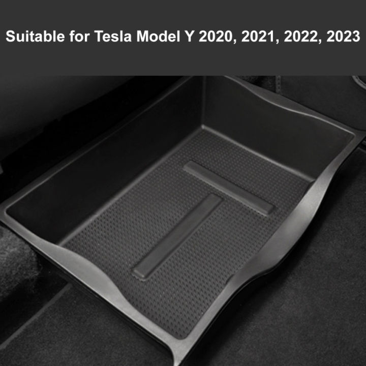 Tesla Model Y 2020 2023 Under Seat Storage Box TPE Driver Passenger ...