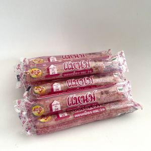 6 ชิ้น แหนมแท่ง ขนาด 50 กรัม ตราแหนมดอนเมืองกม.26 X 10 กำหนดงานมือใหม่