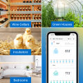 INKBIRD IBS-TH3 Wi-Fi อุณหภูมิความชื้น Sensor,ขนาดพกพา,เครื่องวัดอุณหภูมิในร่มและ Hygrometer 2-In-1 Sensor พร้อมสัญญาณเตือนอุณหภูมิ,ประวัติศาสตร์กราฟ,Data Cloud Storage,เหมาะสำหรับตู้เย็น,สัตว์เลื้อยคลาน Terrariums,กรณี,ห้องเก็บไวน์,Wareho. 