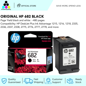 HP 682 Black Original Ink Advantage Cartridge