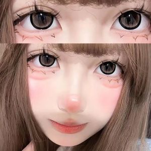 6 Monthes 14.5mm Large-diameter Color Mixed-race Non-irritating Glasses  半年抛2片装大小直径 眼镜学生爆款 眼镜女
