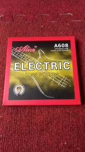 Alice A608 Electric Bass Strings Set 4 Dây Hexagonal Core Nickel Alloy Winding