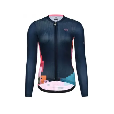 MONTON WOMEN LONG SLEEVE CYCLING JERSEY LIFESTYLE COLORISLAND