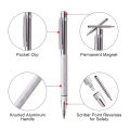 Kiprun kim cương scribing bút đầu cacbua vonfram Carbide Bút khắc cho sứ thủy tinh kim loại đánh dấu dụng cụ cầm tay. 