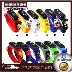 Hot sale Superman 30M LED Waterproof Touchscreen Bracelet Watch for men and women waterproof watch